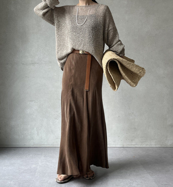  「キュプラフレアスカート」|スカート|