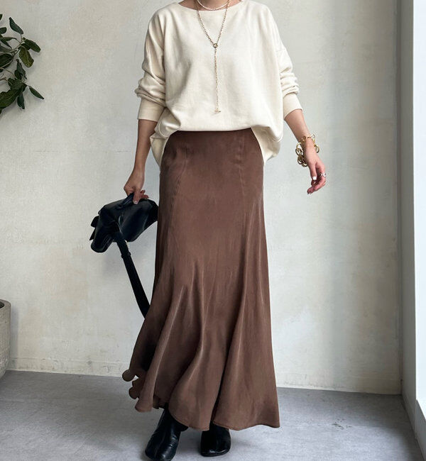  「キュプラフレアスカート」|スカート|