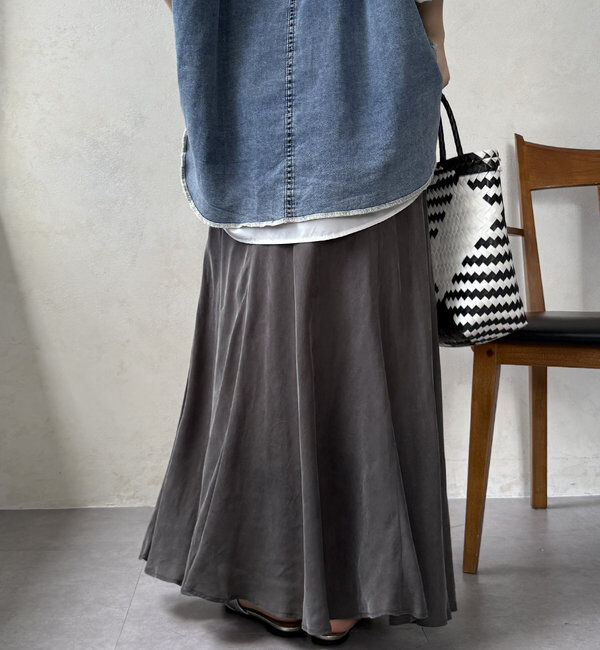  「キュプラフレアスカート」|スカート|