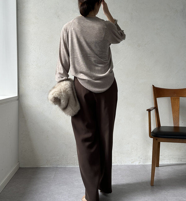  「【WEB限定】DOUZE インターシャロゴニット」|ニット・セーター|