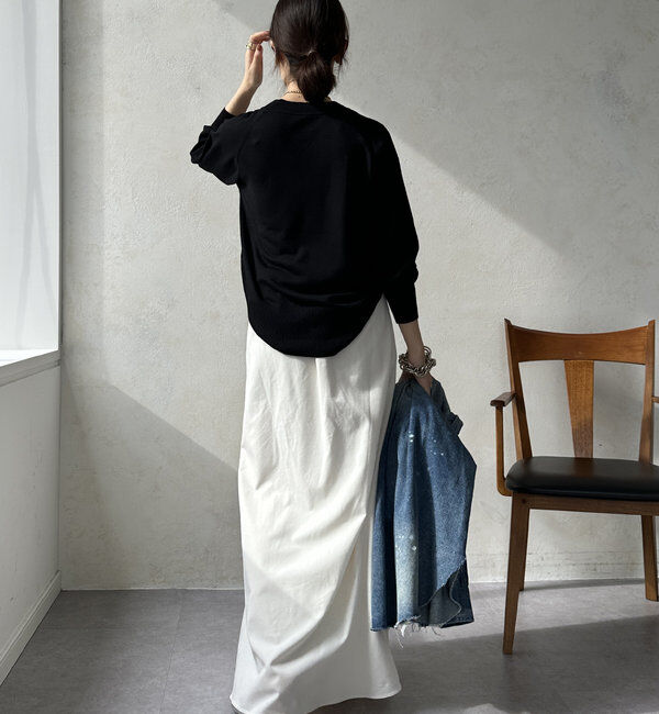  「【WEB限定】DOUZE インターシャロゴニット」|ニット・セーター|