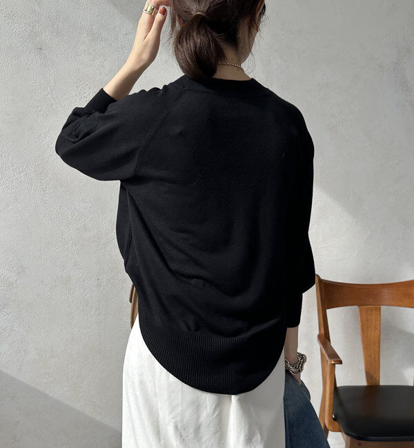  「【WEB限定】DOUZE インターシャロゴニット」|ニット・セーター|