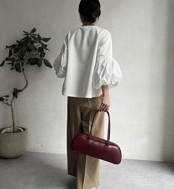  「【WEB限定】バルーンスリーブプルオーバー」|Tシャツ・カットソー|