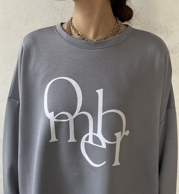  「【WEB限定】ポンチョロゴプルオーバー」|Tシャツ・カットソー|