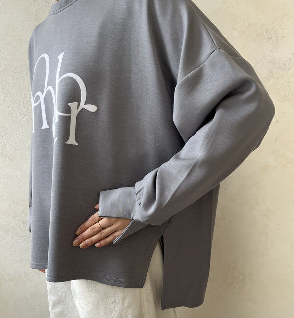  「【WEB限定】ポンチョロゴプルオーバー」|Tシャツ・カットソー|