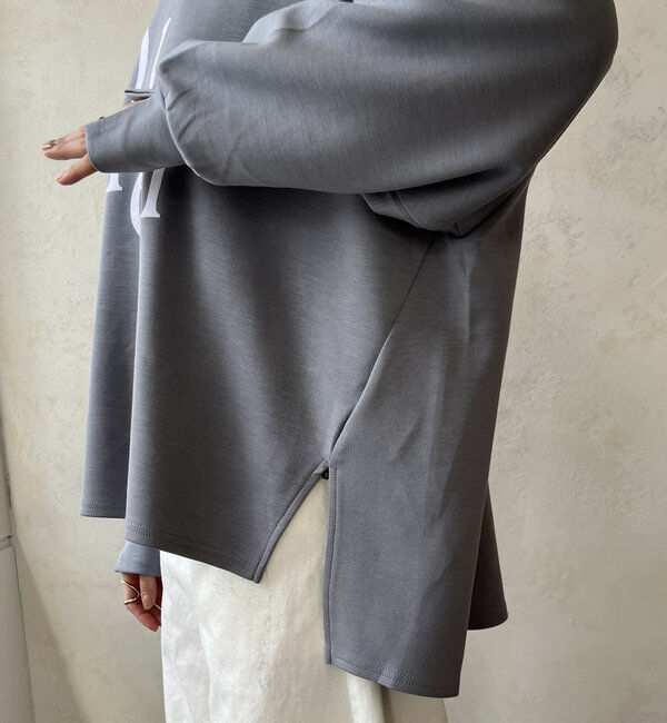  「【WEB限定】ポンチョロゴプルオーバー」|Tシャツ・カットソー|