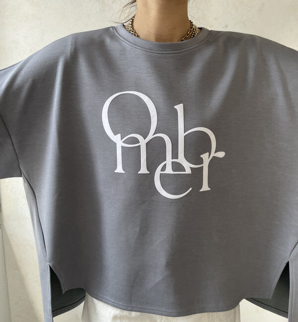  「【WEB限定】ポンチョロゴプルオーバー」|Tシャツ・カットソー|