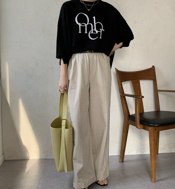  「【WEB限定】ポンチョロゴプルオーバー」|Tシャツ・カットソー|