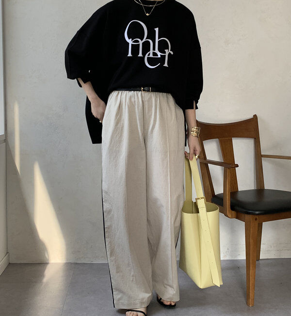  「【WEB限定】ポンチョロゴプルオーバー」|Tシャツ・カットソー|