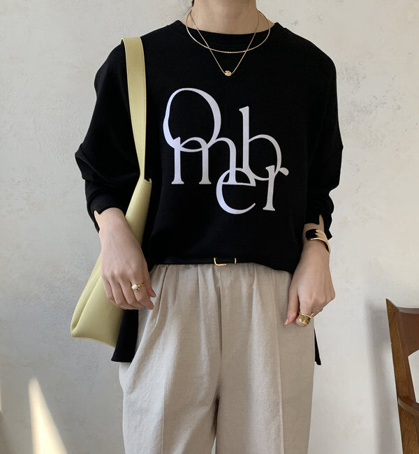  「【WEB限定】ポンチョロゴプルオーバー」|Tシャツ・カットソー|