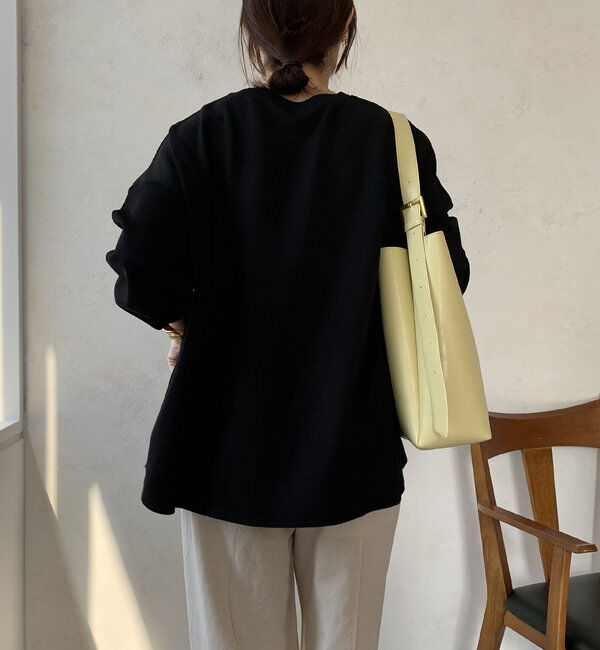  「【WEB限定】ポンチョロゴプルオーバー」|Tシャツ・カットソー|