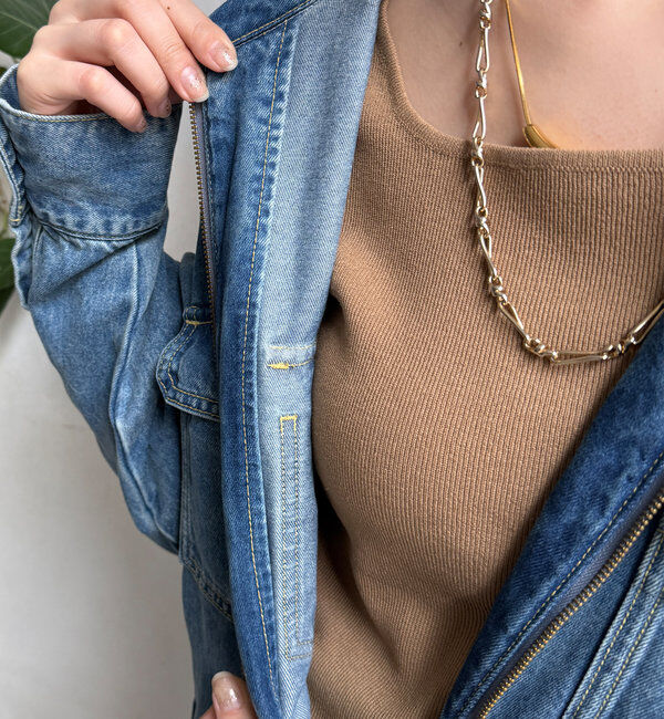  「テンセルデニムジャンプスーツ」|ワンピース|