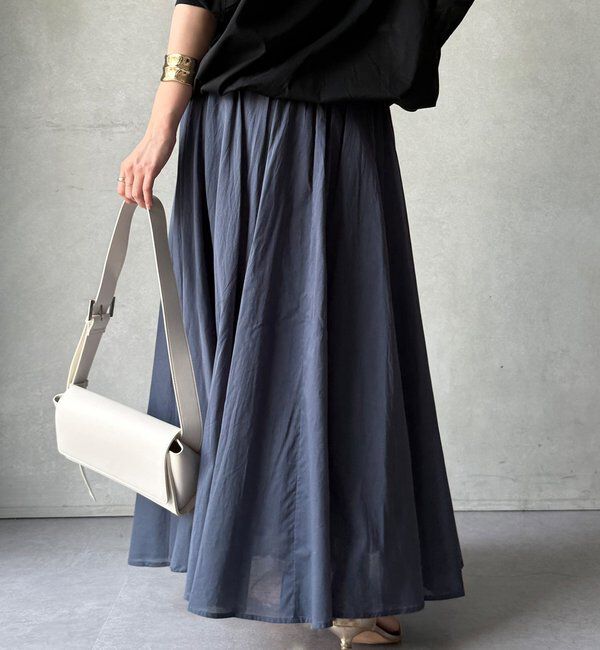  「【WEB限定】コットンフレアスカート」|スカート|