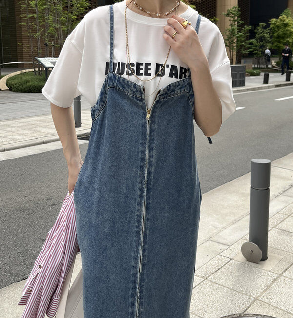  「ジョーゼットロゴTEE」|シャツ・ブラウス|