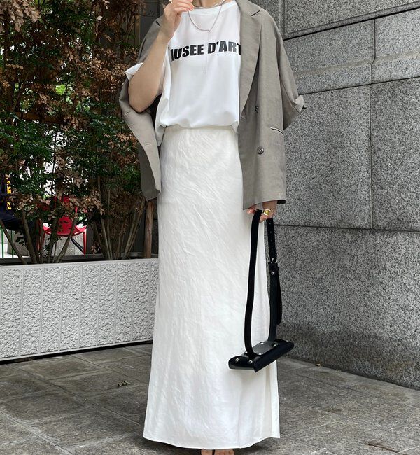  「ジョーゼットロゴTEE」|シャツ・ブラウス|