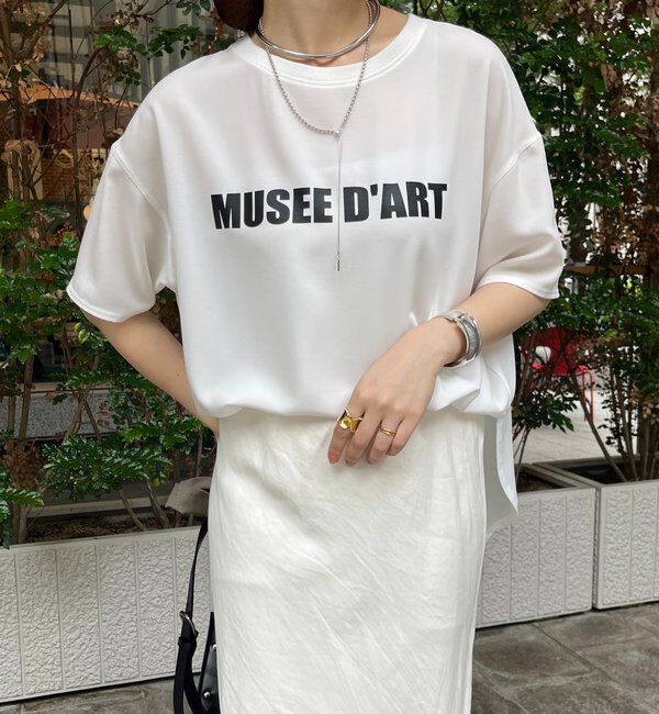  「ジョーゼットロゴTEE」|シャツ・ブラウス|