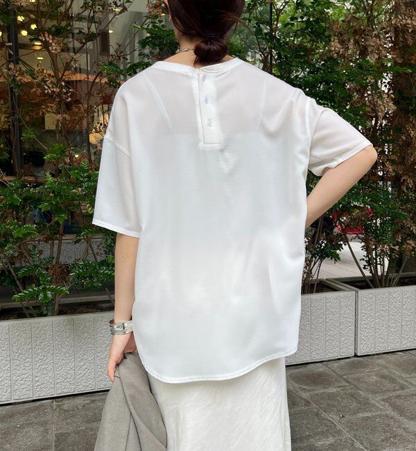  「ジョーゼットロゴTEE」|シャツ・ブラウス|