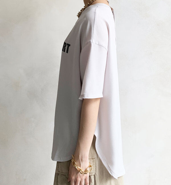  「ジョーゼットロゴTEE」|シャツ・ブラウス|