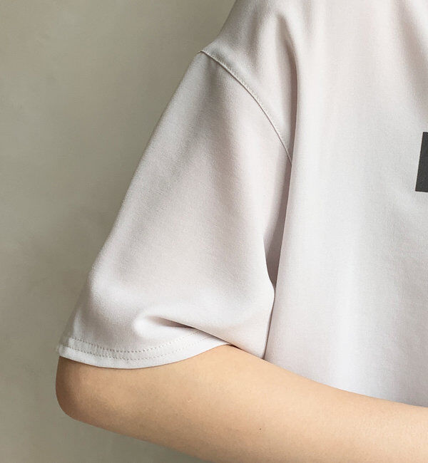  「ジョーゼットロゴTEE」|シャツ・ブラウス|