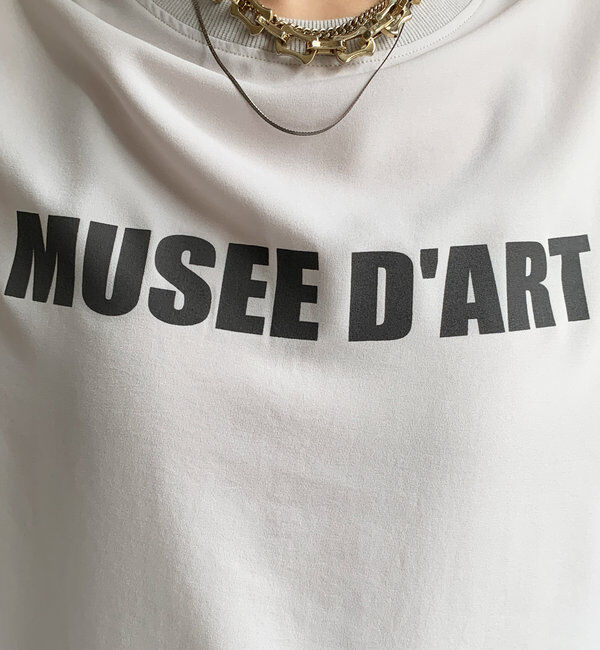  「ジョーゼットロゴTEE」|シャツ・ブラウス|