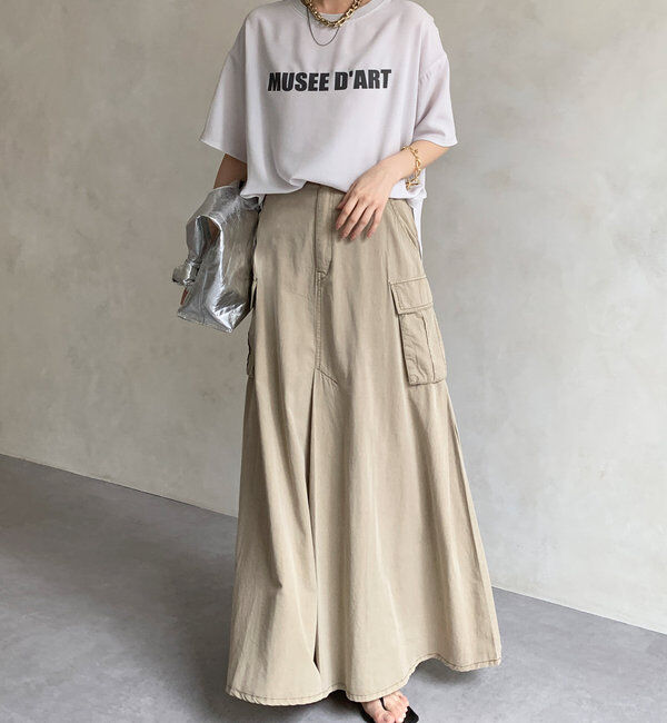  「ジョーゼットロゴTEE」|シャツ・ブラウス|