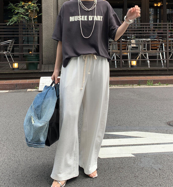  「ジョーゼットロゴTEE」|シャツ・ブラウス|