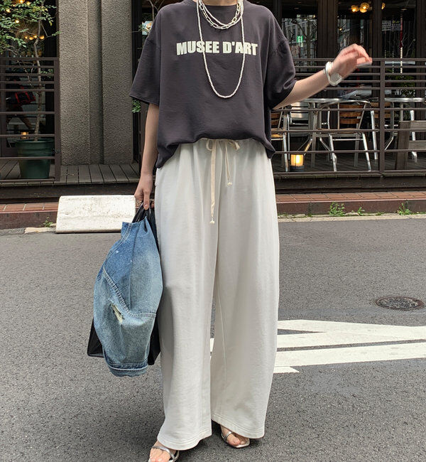  「ジョーゼットロゴTEE」|シャツ・ブラウス|