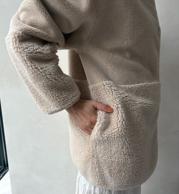  「【WEB限定】リバーシブルフェイクムートンコート」|その他|