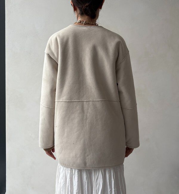  「【WEB限定】リバーシブルフェイクムートンコート」|その他|