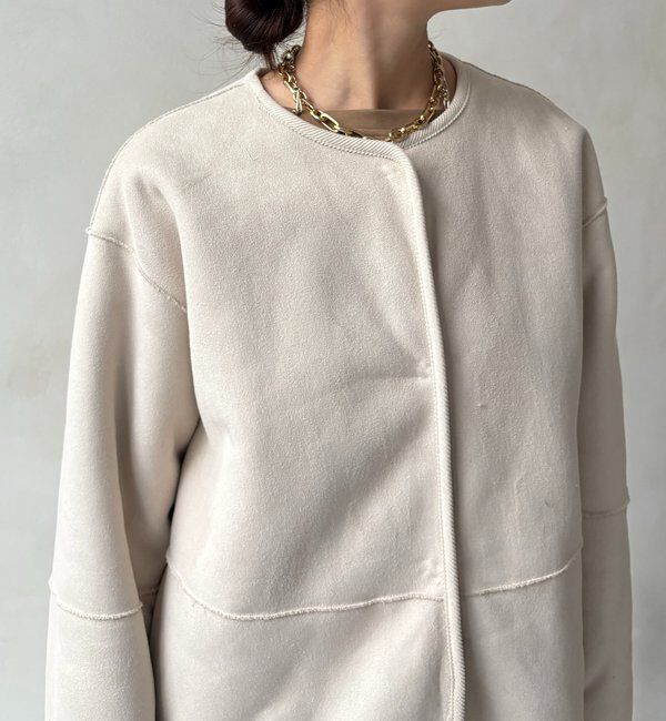  「【WEB限定】リバーシブルフェイクムートンコート」|その他|