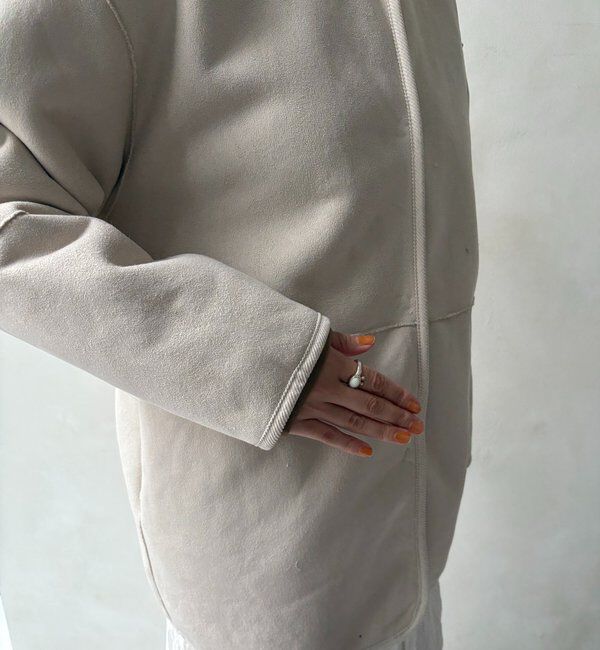  「【WEB限定】リバーシブルフェイクムートンコート」|その他|