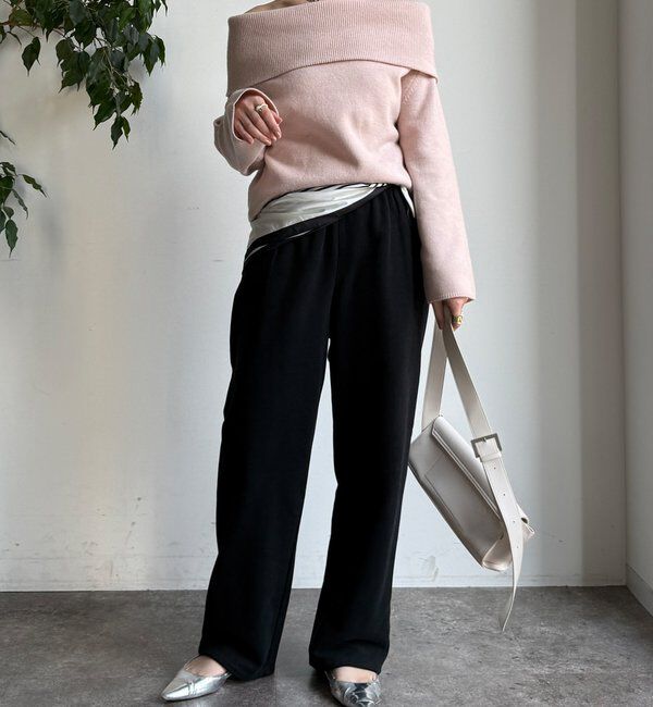  「【WEB限定】裏起毛スウエットパンツ」|チノ|