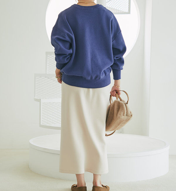  「《リラクシーに着られる》PISCATAWAYロゴニット」|ニット・セーター|