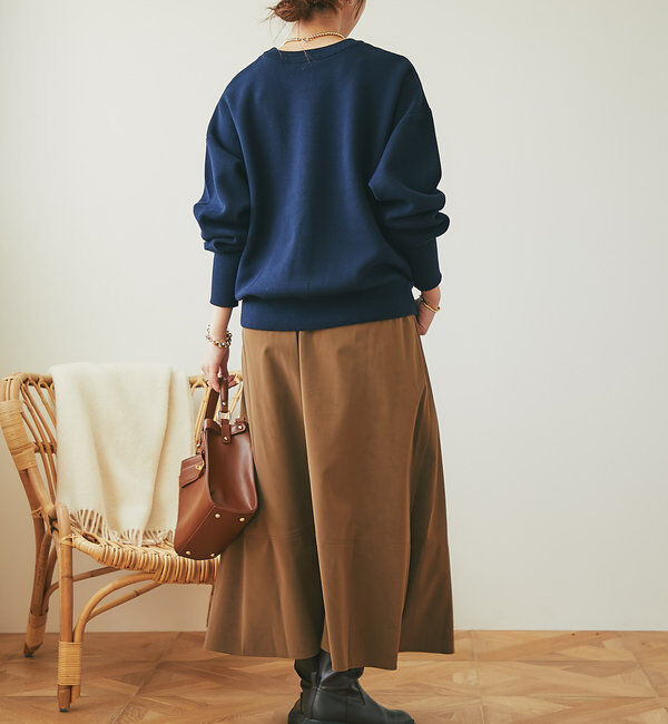  「《リラクシーに着られる》PISCATAWAYロゴニット」|ニット・セーター|