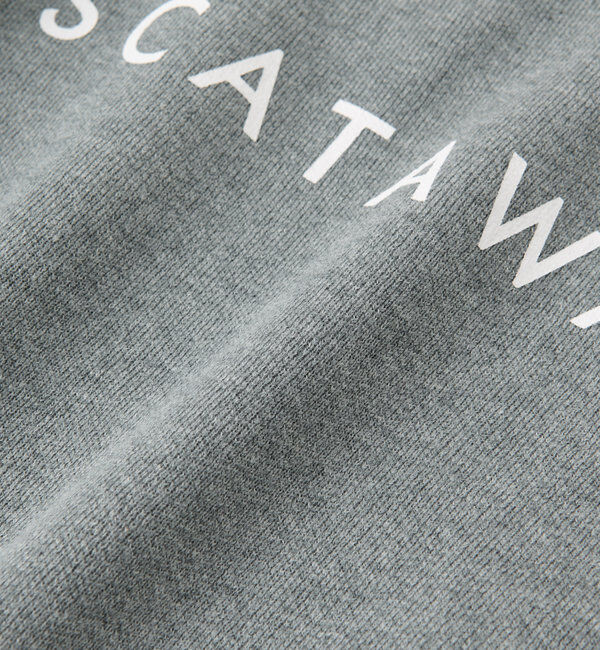  「《リラクシーに着られる》PISCATAWAYロゴニット」|ニット・セーター|