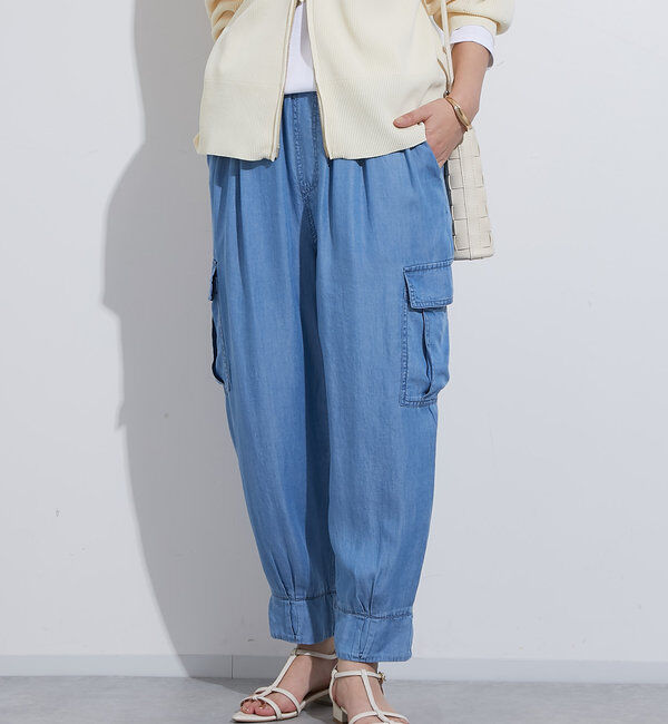  「《履き心地抜群◎》バイオシルクジョガーパンツ」|その他|