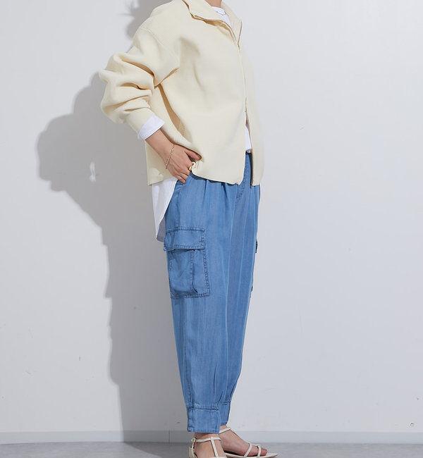  「《履き心地抜群◎》バイオシルクジョガーパンツ」|その他|