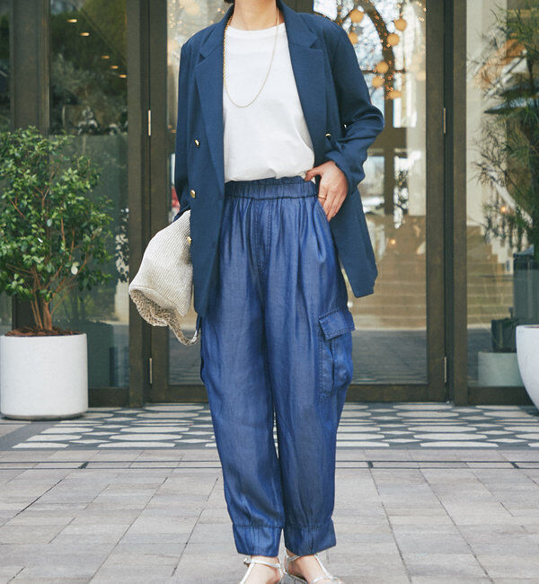  「《履き心地抜群◎》バイオシルクジョガーパンツ」|その他|