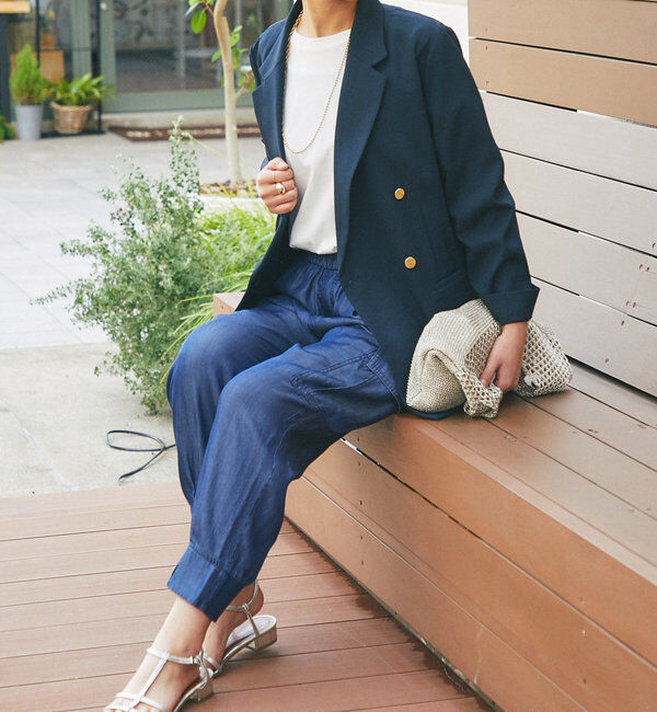  「《履き心地抜群◎》バイオシルクジョガーパンツ」|その他|