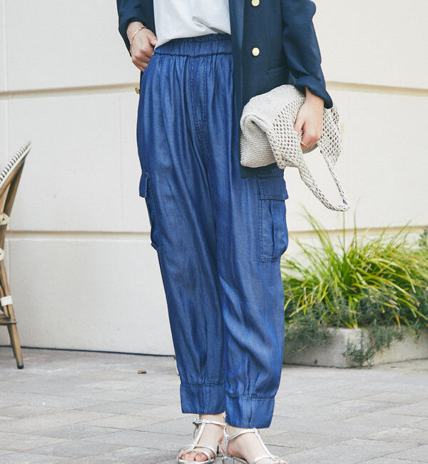  「《履き心地抜群◎》バイオシルクジョガーパンツ」|その他|