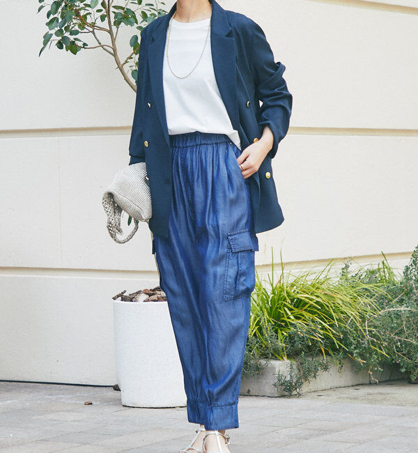  「《履き心地抜群◎》バイオシルクジョガーパンツ」|その他|