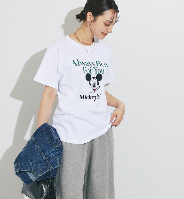  「+81/Mickey tee」|Tシャツ・カットソー|
