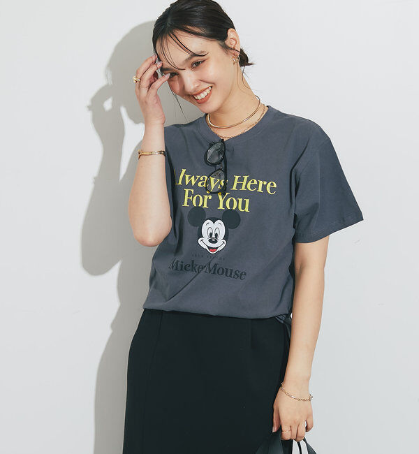  「+81/Mickey tee」|Tシャツ・カットソー|