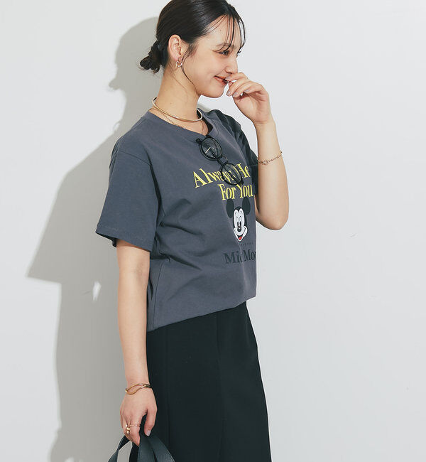  「+81/Mickey tee」|Tシャツ・カットソー|