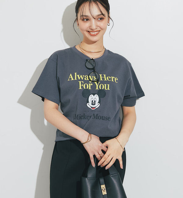  「+81/Mickey tee」|Tシャツ・カットソー|
