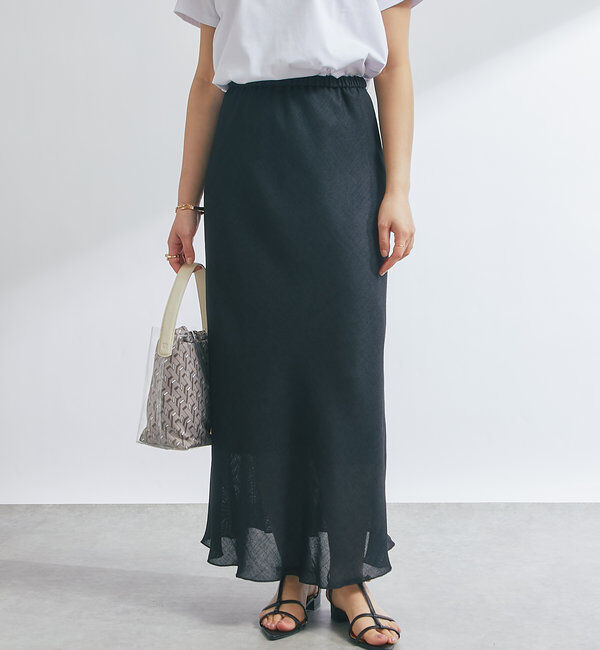  「メッシュフレアスカート」|スカート|