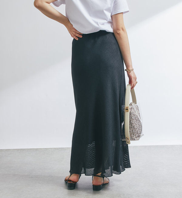  「メッシュフレアスカート」|スカート|