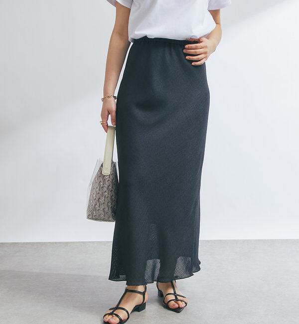  「メッシュフレアスカート」|スカート|