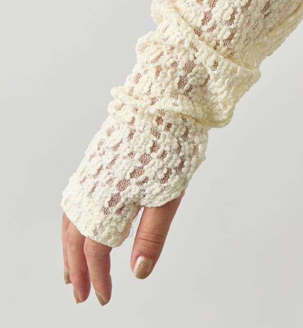  「《抜け感と上品さをまとう》レースシャツ」|Tシャツ・カットソー|