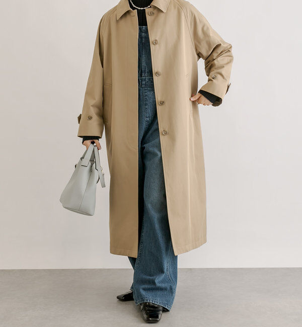  「【MONN.:. (モン)】オーバーステンカラーコート」|その他|